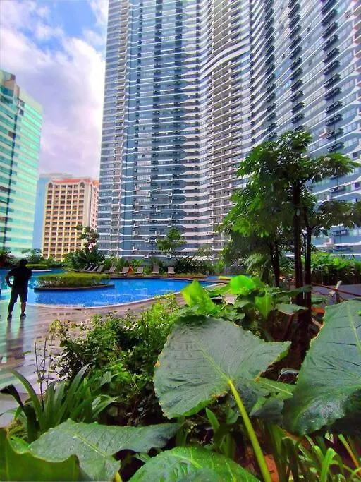 Apartment Air Residence A2 @Central Rcbc/Canadian Embassy Manila